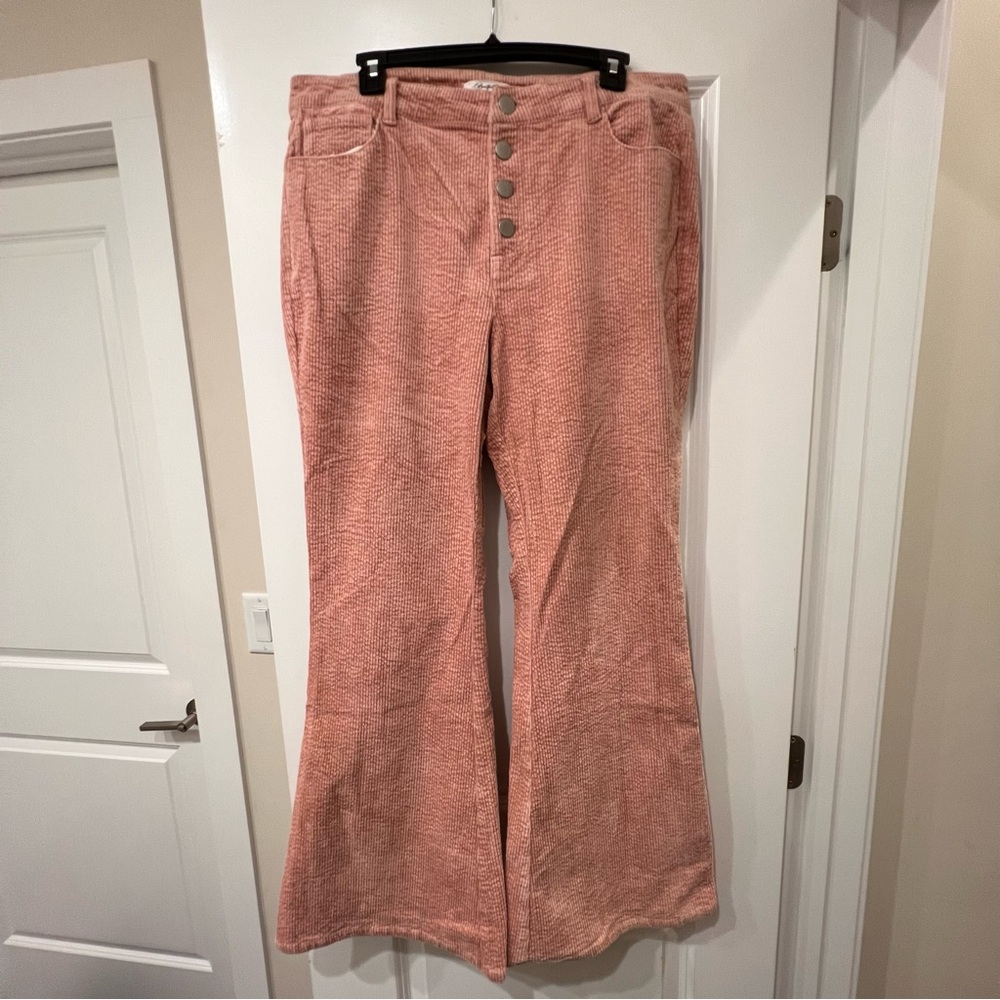 A Beautiful Soul Pink Corduroy Pants